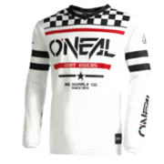 O'neal Детска мотокрос блуза O'NEAL ELEMENT SQUADRON V.22-WHITE/BLACK