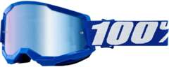 100% Мотокрос очила 100% STRATA2 BLUE-MIRROR BLUE