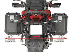 MULTISTRADA 1260/1260 Enduro (18 > 21) Стойки за странични куфари Mult. 1260'18 Ducati