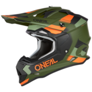 O'neal Мотокрос каска O'NEAL 2SERIES SPYDE V.23 GREEN/BLACK/ORANGE