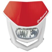 POLISPORT Фар Polisport HALO LED - WHITE/RED