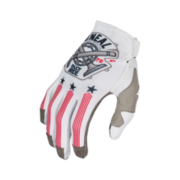 O'neal Мотокрос ръкавици O'NEAL MAYHEM PISTON V.23 WHITE/BLACK/RED