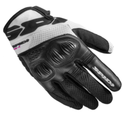 SPIDI Дамски мото ръкавици SPIDI FLASH-R EVO Black/White