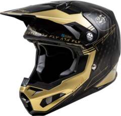 FLY RACING Мотокрос каска FLY RACING Formula Smart Carbon Legacy-Black/Gold