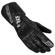 SPIDI Дамски кожени мото ръкавици SPIDI STS-3 BLACK