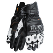 SECA Кожени ръкавици SECA TRACKDAY SHORT BLACK/WHITE