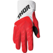 THOR Мотокрос ръкавици THOR SPECTRUM RED/WHITE