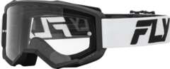 FLY RACING Мотокрос очила FLY RACING Focus 24 White/Black - Clear Lens