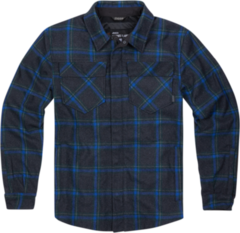 ICON Мото риза ICON UPSTATE RIDING FLANNEL - BLUE