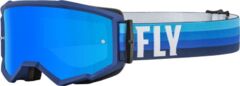 FLY RACING Мотокрос очила FLY RACING Zone Black/Blue - Sky Blue Mirror/Smoke Lens