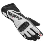 SPIDI Дамски кожени мото ръкавици SPIDI STR-6 Black/White