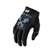 O'neal Мотокрос ръкавици O'NEAL MAYHEM PISTONS II BLACK/WHITE