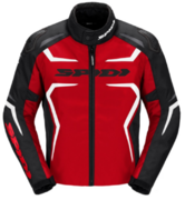 SPIDI Текстилно мото яке SPIDI RACE-EVO H2OUT Black/Red/White