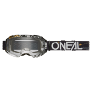 O'neal Мотокрос очила O'NEAL B-10 ATTACK BLACK/WHITE - CLEAR V.24