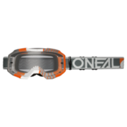 O'neal Мотокрос очила O'NEAL B-10 DUPLEX WHITE/GRAY/ORANGE - CLEAR V.24