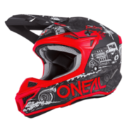 O'neal Мотокрос каска O'NEAL 5SERIES HR BLACK/RED