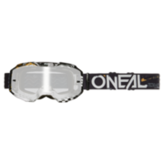 O'neal Мотокрос очила O'NEAL B-10 ATTACK BLACK/WHITE - SILVER MIRROR V.24