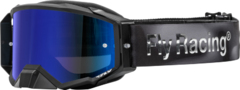 FLY RACING Мотокрос очила FLY RACING Zone Elite Black/Grey Camo - Dark Blue/Smoke Lens