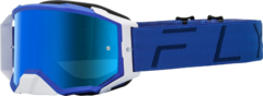 FLY RACING Мотокрос очила FLY RACING Zone Pro Grey - Sky Blue Lens
