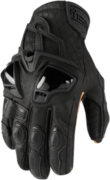 ICON Кожени мото ръкавици ICON HYPERSPORT SHORT - BLACK