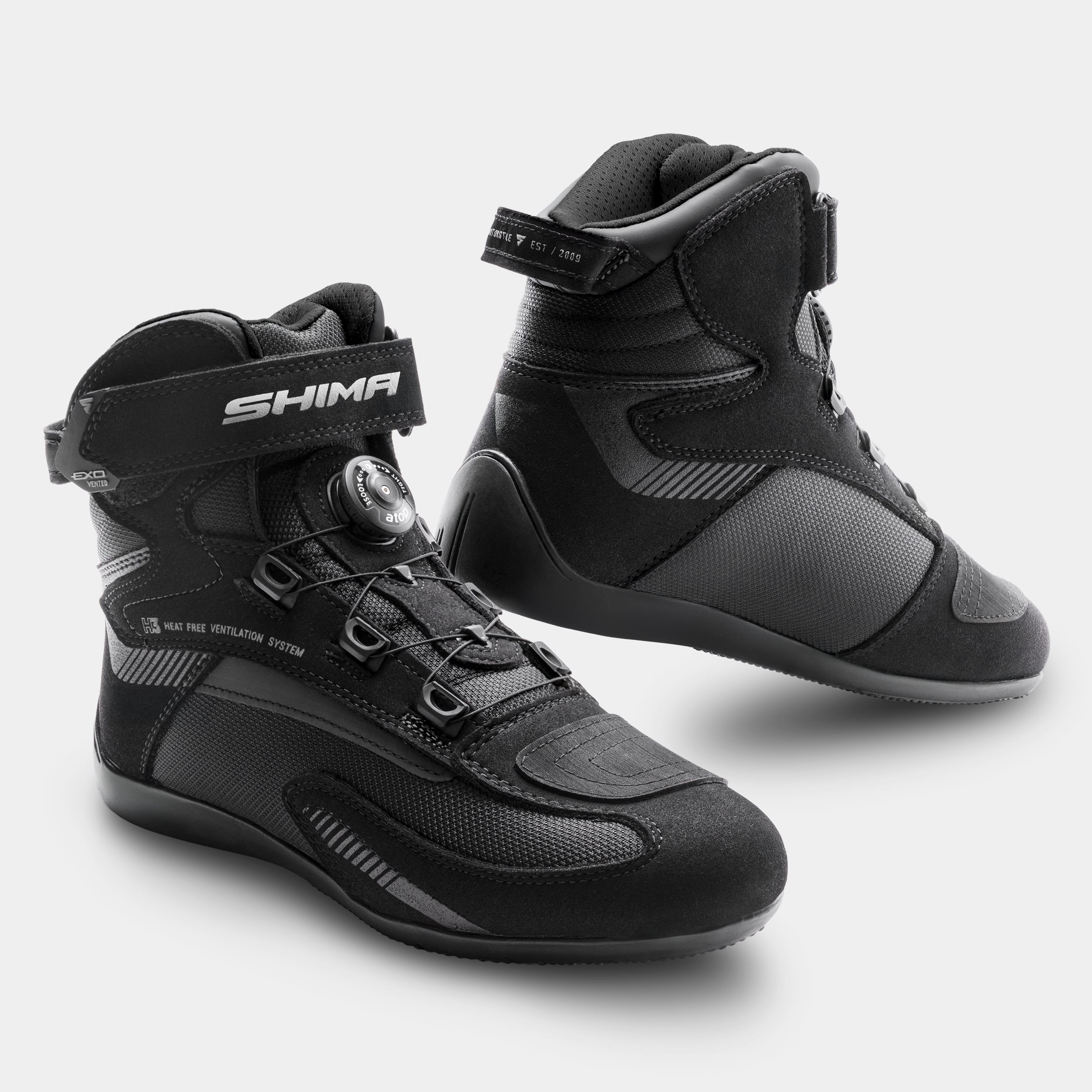shima_exo20vent_boots_men_black_front