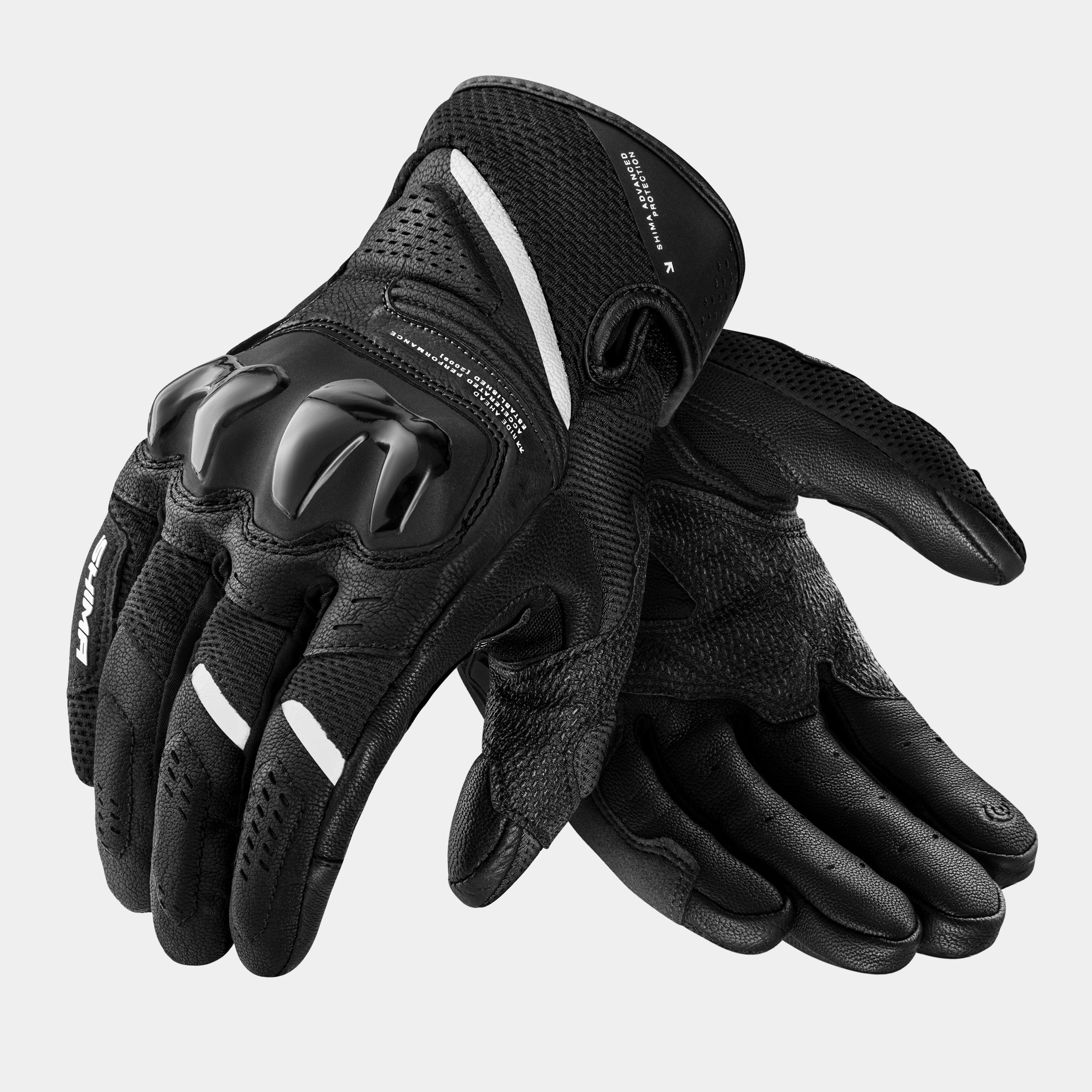 shima_spark20320glv_men_black_white_double